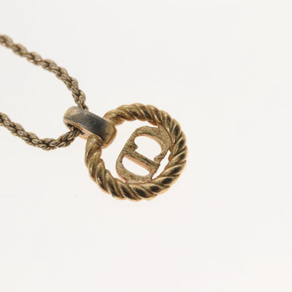 Christian Dior CD Pendant Necklace Gold-plated, GOLD, GOLD_PLATED, Necklace
