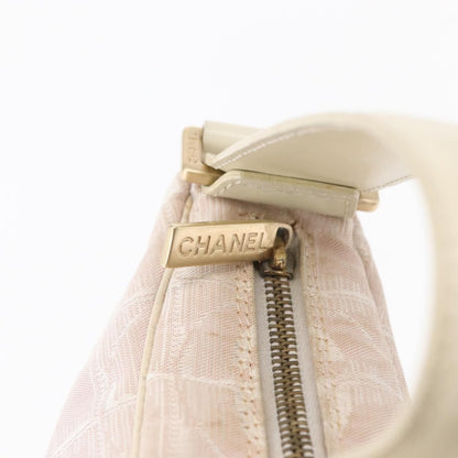 Chanel Travel Line Zip Hobo Nylon, PINK, NYLON, Handbag
