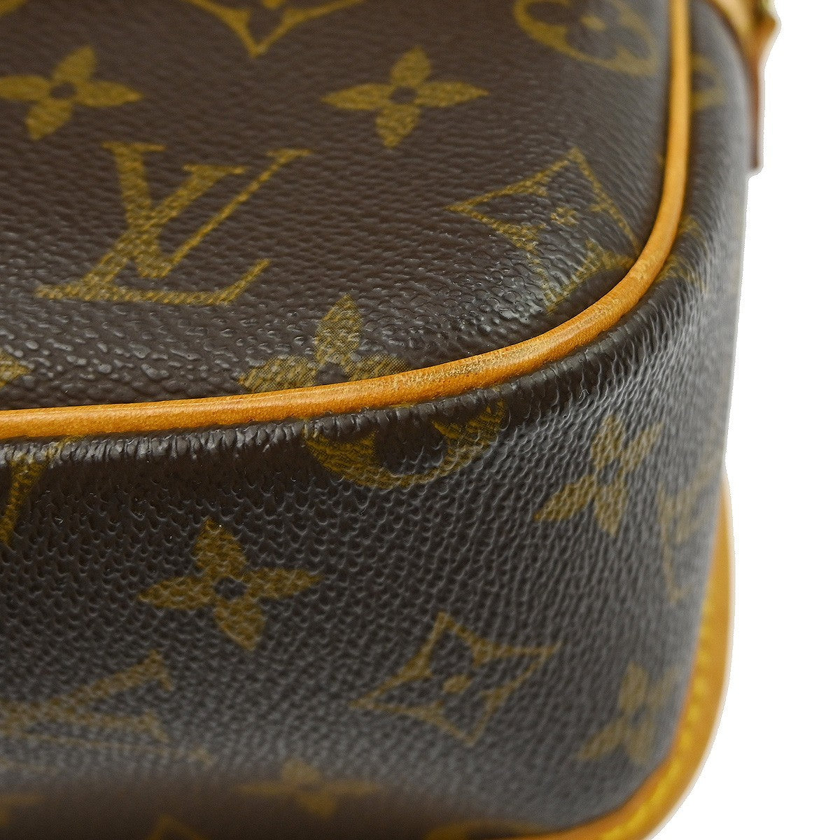 Louis Vuitton Sologne Handbag Monogram Canvas, Brown, Canvas, Shoulder Bag