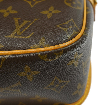 Louis Vuitton Sologne Handbag Monogram Canvas, Brown, Canvas, Shoulder Bag