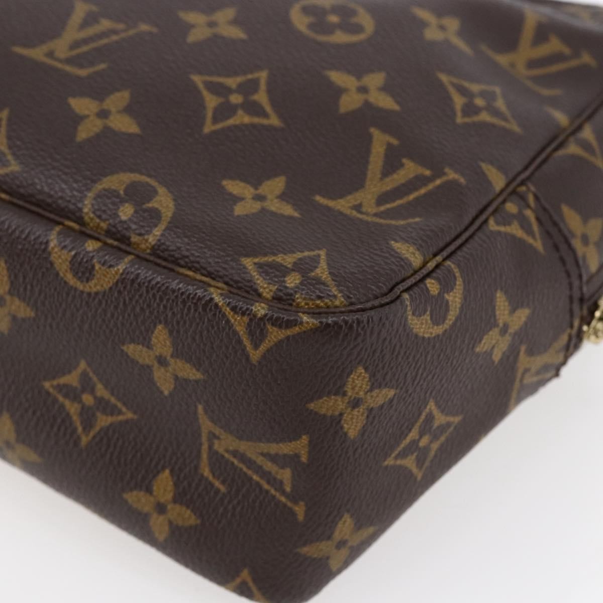 Louis Vuitton Trousse Toilette Monogram Canvas, BROWN, CANVAS, Clutche & pouche