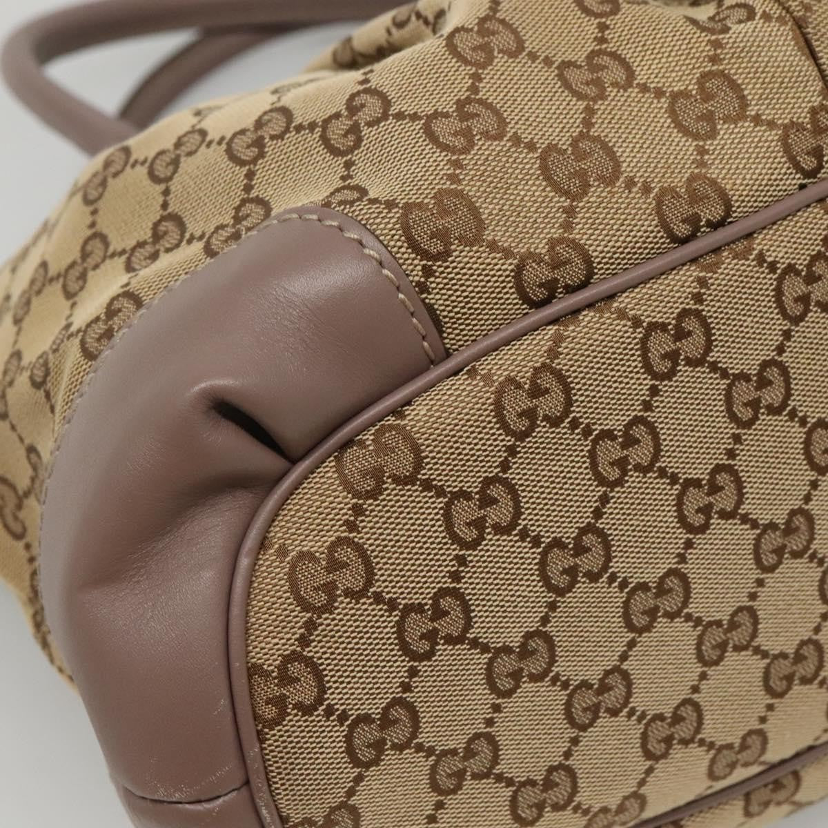 Gucci Sukey Top Handle Satchel GG Canvas with Leather, BEIGE, CANVAS, Handbag