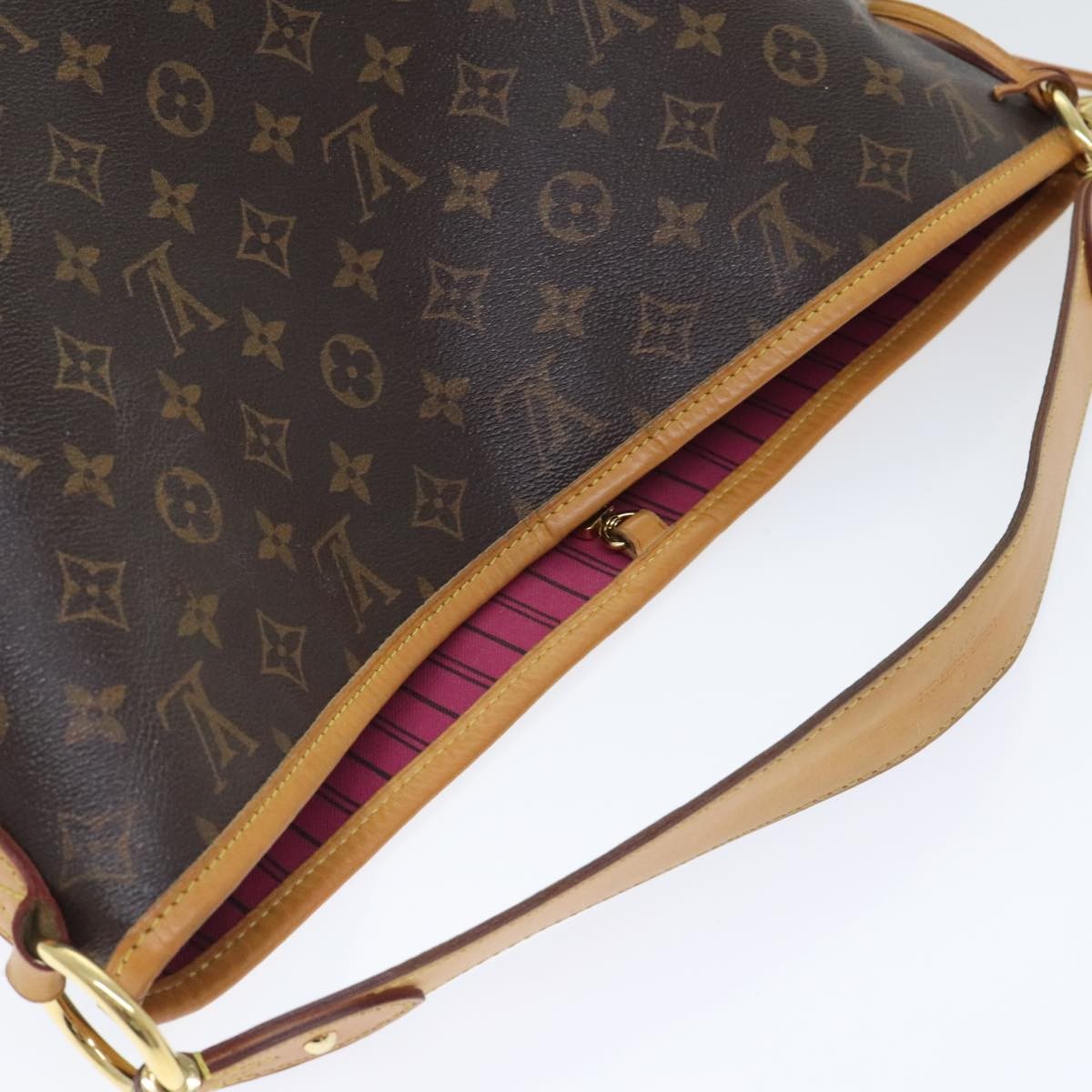 Louis Vuitton Delightful NM Handbag Monogram Canvas, BROWN, CANVAS, Shoulder bag
