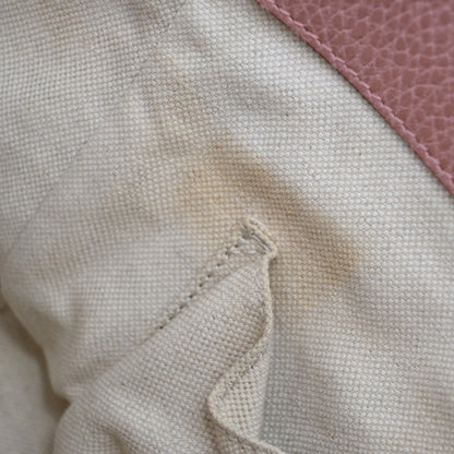 Gucci Swing Tote Leather, PINK, LEATHER, Tote bag