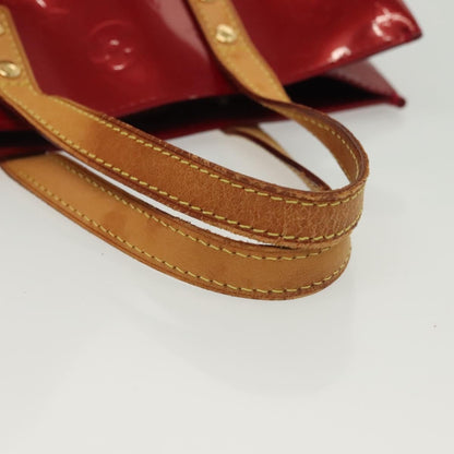 Louis Vuitton Reade Handbag Monogram Vernis, RED, PATENT_LEATHER, Handbag