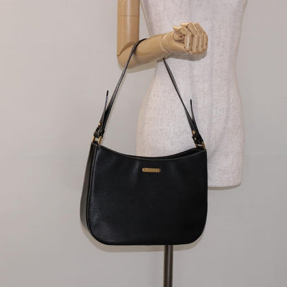 Burberry Shoulder Bag Leather, BLACK, LEATHER, Shoulder bag