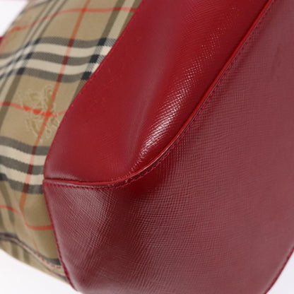 Burberry Nova Check Handbag Nova Check Canvas, BEIGE, CANVAS, Handbag