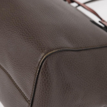 Gucci Swing Tote Leather, GRAY, LEATHER, Tote bag