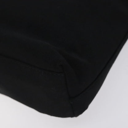 Salvatore Ferragamo Shoulder Bag Canvas, BLACK, CANVAS, Shoulder bag