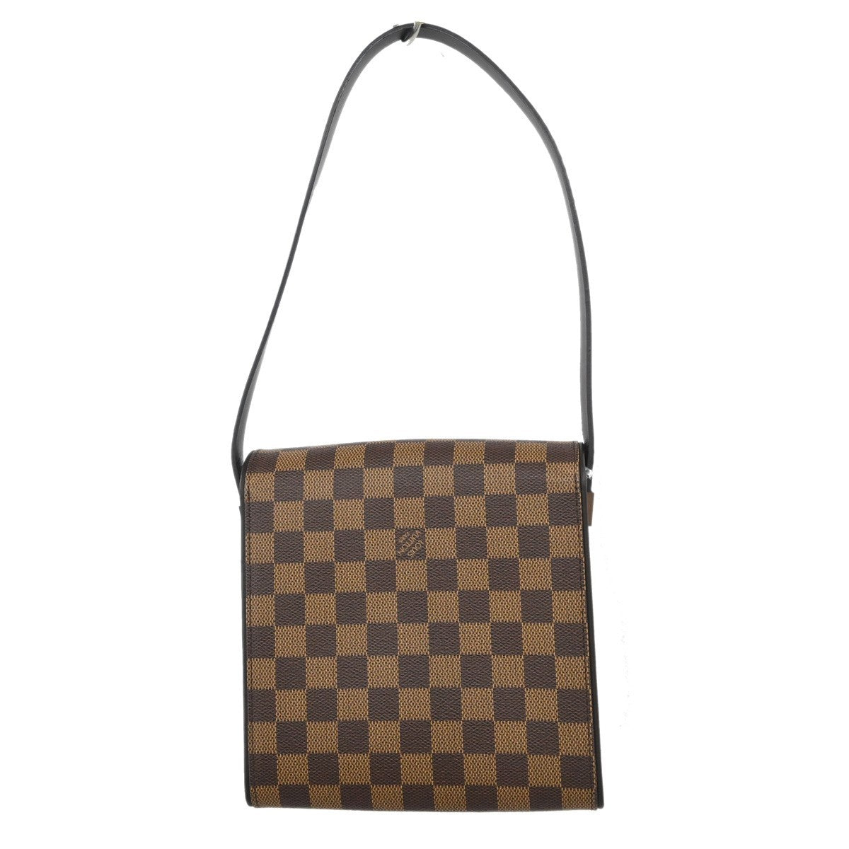 Louis Vuitton Tribeca Carre Handbag Damier, Brown, Canvas, Handbag