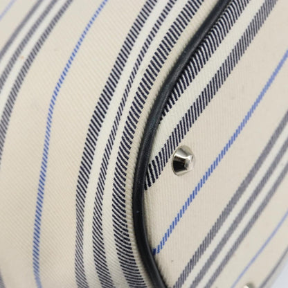 Burberry Blue Label Tote Bag Canvas, WHITE, CANVAS, Tote bag