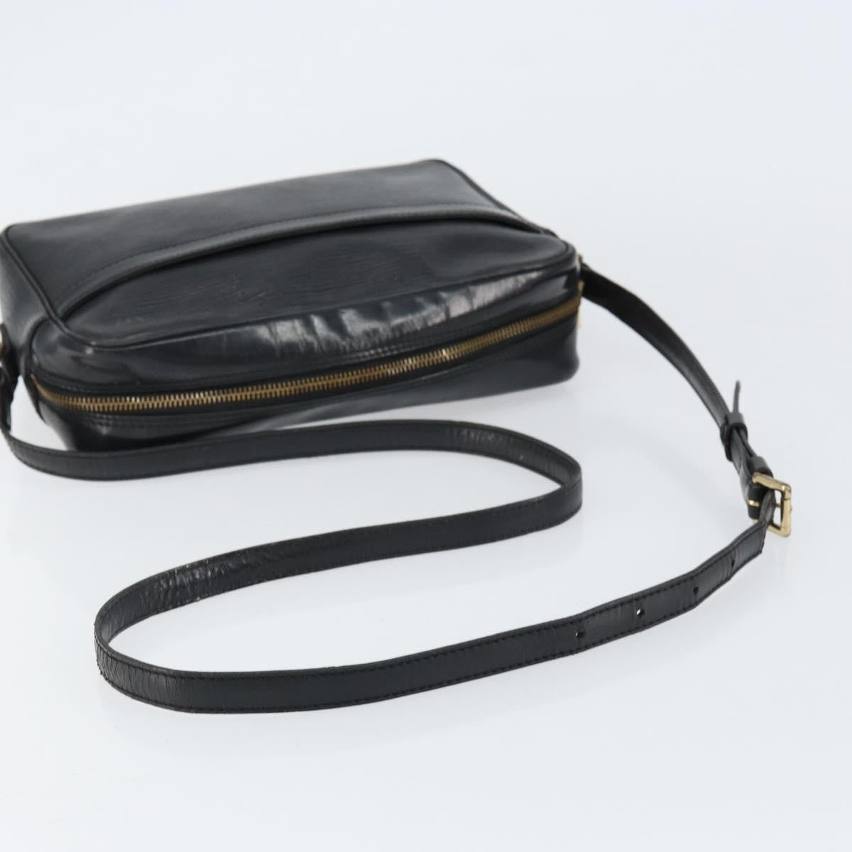 Louis Vuitton Trocadero Handbag Epi Leather, BLACK, LEATHER, Shoulder bag