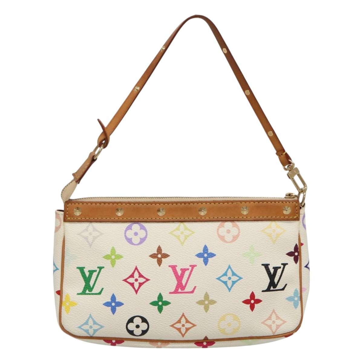 Louis Vuitton Pochette Accessoires Monogram Multicolor, MULTICOLOUR, CANVAS, Clutche & pouche