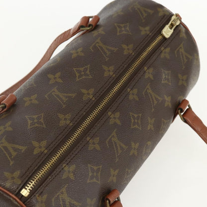 Louis Vuitton Papillon Handbag Monogram Canvas, BROWN, CANVAS, Handbag