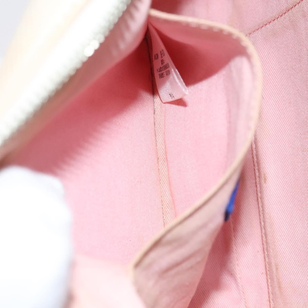 Burberry Nova Check Blue Label Canvas, PINK, CANVAS, Shoulder bag