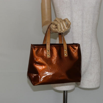 Louis Vuitton Reade Handbag Monogram Vernis, BROWN, PATENT_LEATHER, Handbag