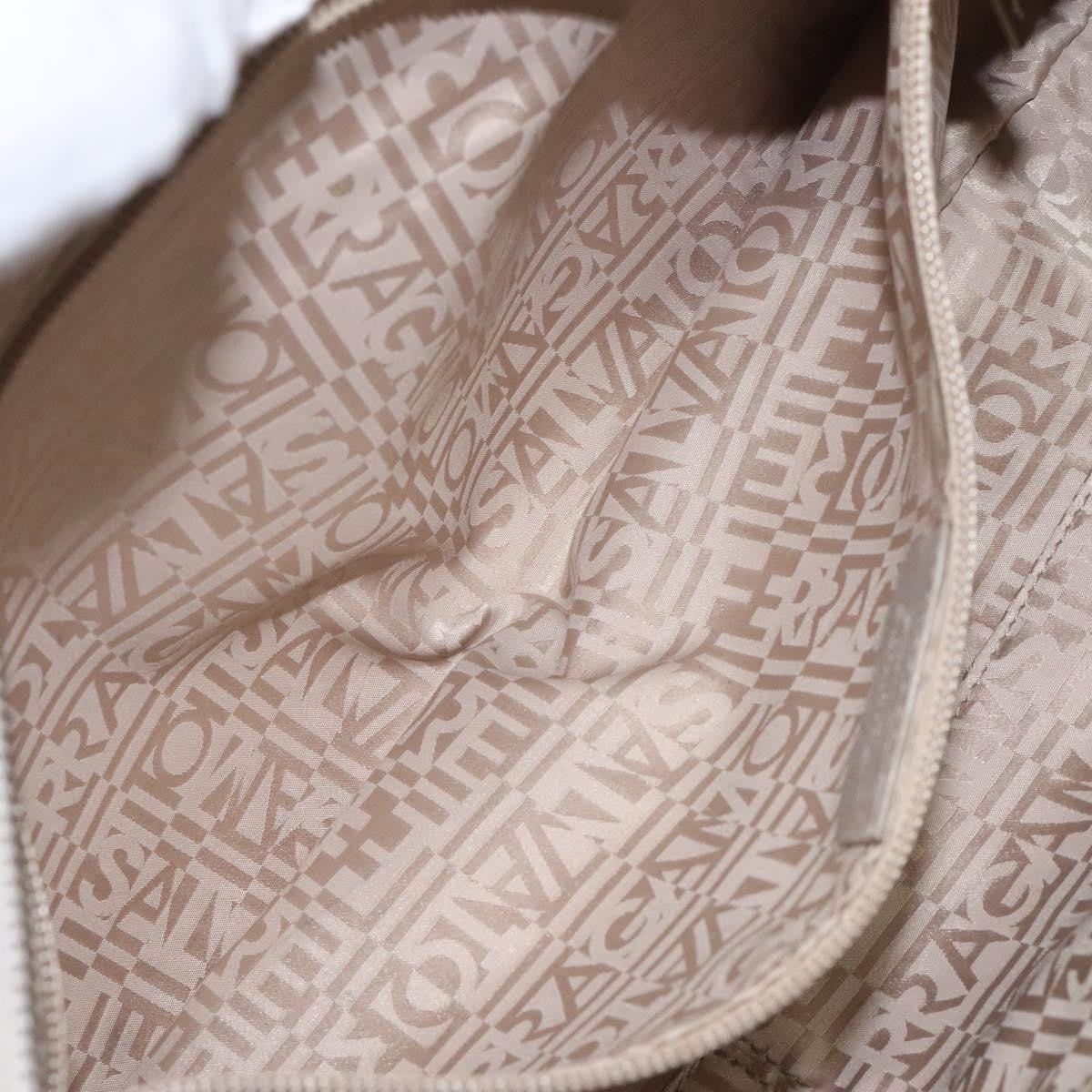 Salvatore Ferragamo Marisa Satchel Leather, SILVER, LEATHER, Shoulder bag