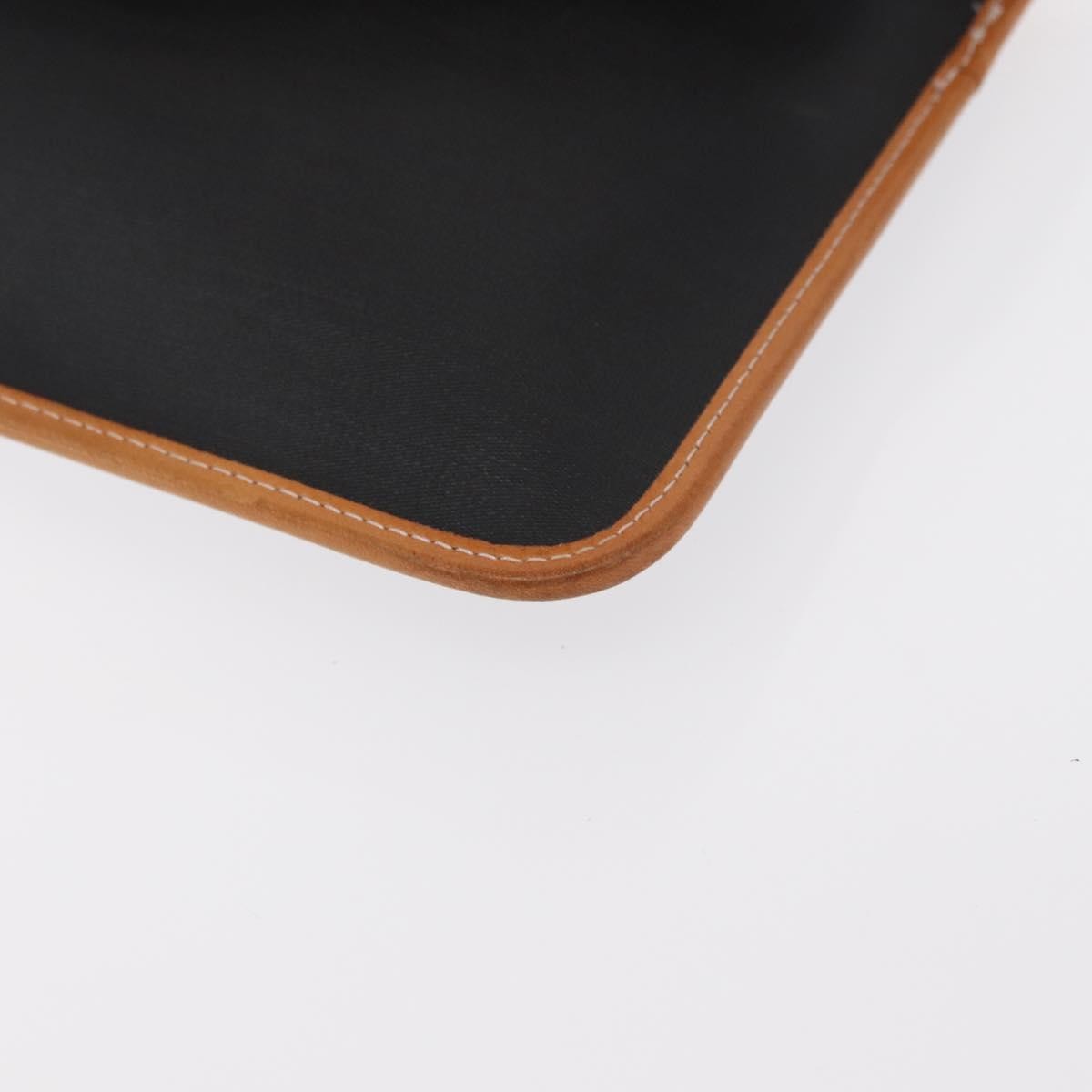 Christian Dior Clutch bag Leather, BLACK, LEATHER, Clutche & pouche