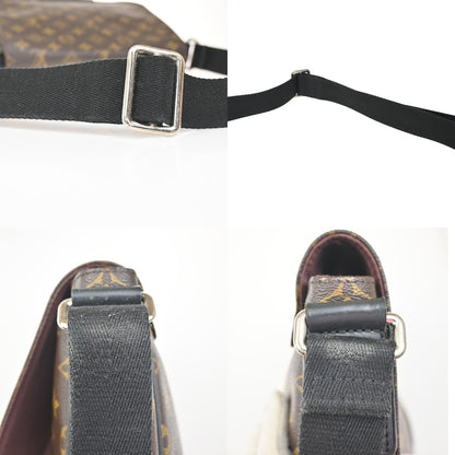 Louis Vuitton District Messenger Bag Macassar Monogram Canvas, BROWN, CANVAS, Shoulder bag