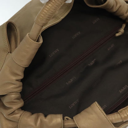 Loewe Anagram Logo Nappa Aire Hand Bag Leather, BEIGE, LEATHER, Handbag