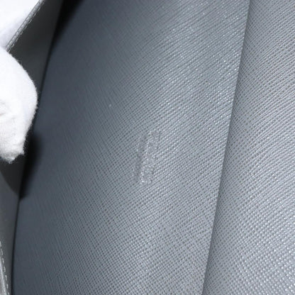 Prada Saffiano Wallet Leather, BLACK, LEATHER, Wallets