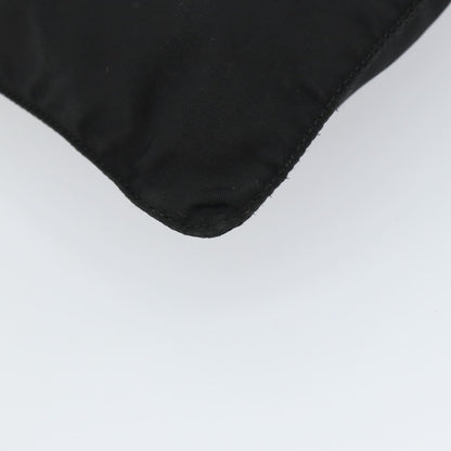 Prada Flat Messenger Bag Tessuto, BLACK, NYLON, Shoulder bag
