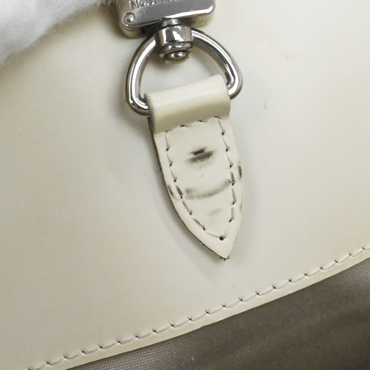 Louis Vuitton Passy Tote Epi Leather, White, Leather, Handbag