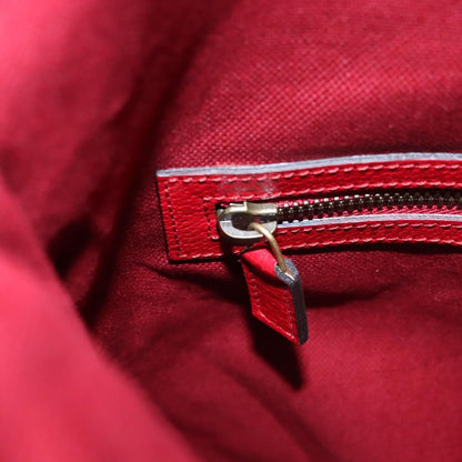 Gucci Logo Drawstring Backpack Striped Canvas, RED, CANVAS, Backpack