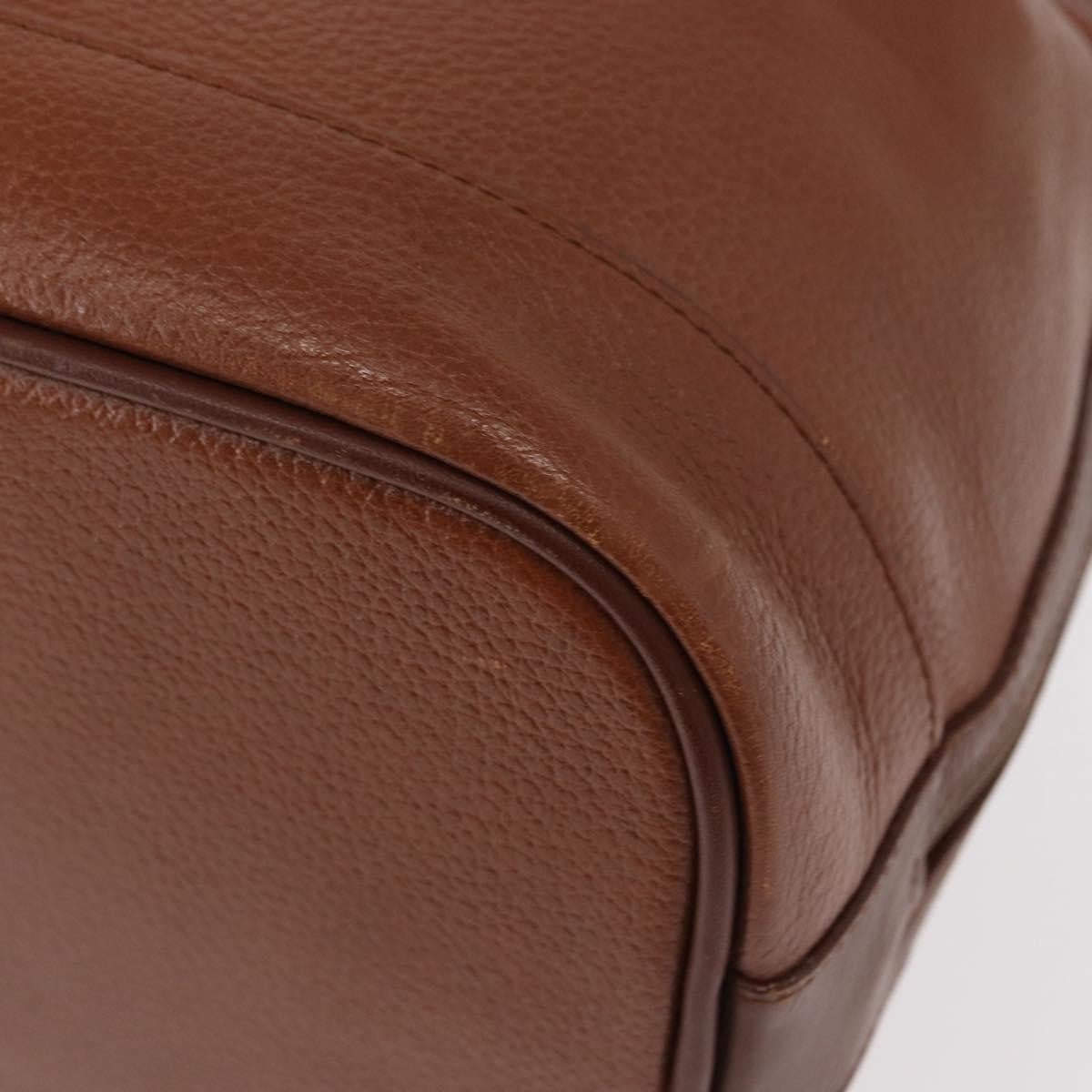 Burberry Vintage Shoulder Bag Leather, BROWN, LEATHER, Shoulder bag