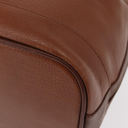 Burberry Vintage Shoulder Bag Leather, BROWN, LEATHER, Shoulder bag