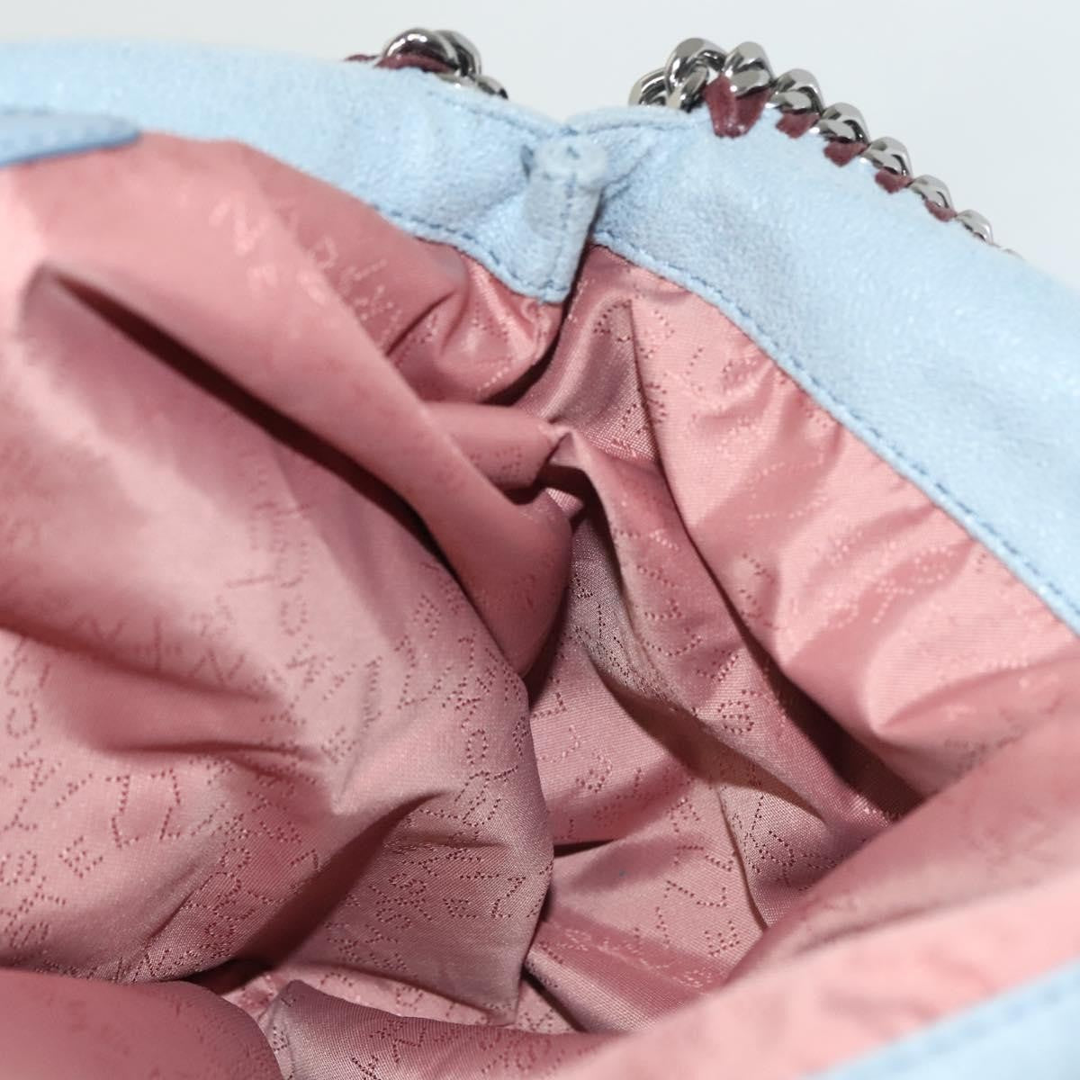 Stella McCartney Falabella Tote Suede, BLUE, SUEDE, Tote bag