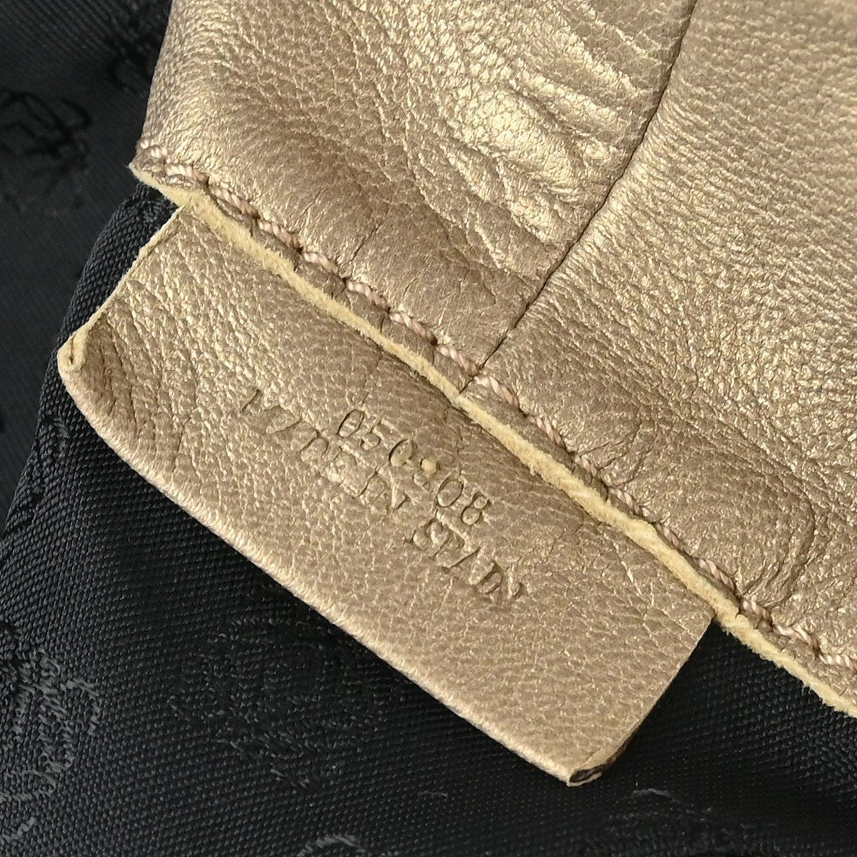 Loewe Anagram Logo Nappa Aire Hand Bag Leather, GOLD, LEATHER, Handbag