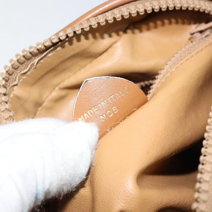 Celine Vintage Macadam Shoulder Bag Canvas and Leather, BROWN, CANVAS, Shoulder bag