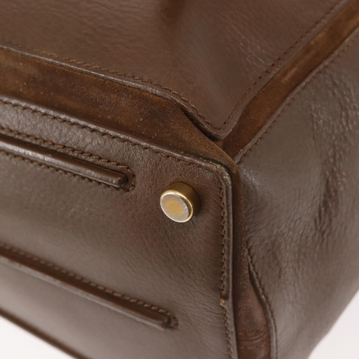 Saint Laurent Muse Two Bag Leather, BROWN, LEATHER, Handbag