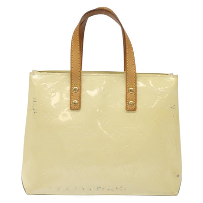 Louis Vuitton Reade Handbag Monogram Vernis, BEIGE, PATENT_LEATHER, Handbag