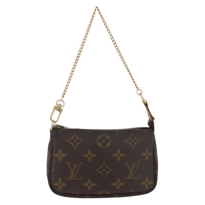 Louis Vuitton Pochette Accessoires Monogram Canvas, Brown, Canvas, Clutch