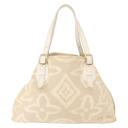 Louis Vuitton Tahitienne Cabas Canvas, BEIGE, CANVAS, Tote bag