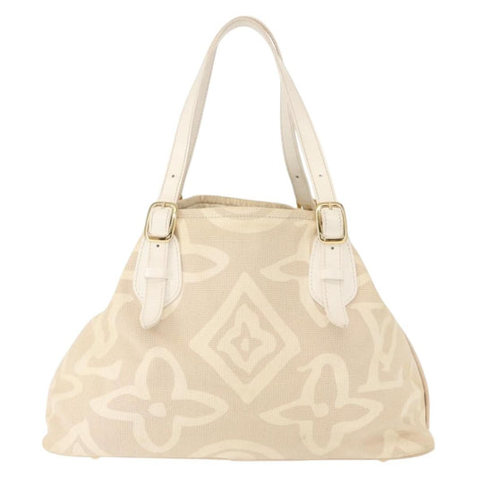 Louis Vuitton Tahitienne Cabas Canvas, BEIGE, CANVAS, Tote bag