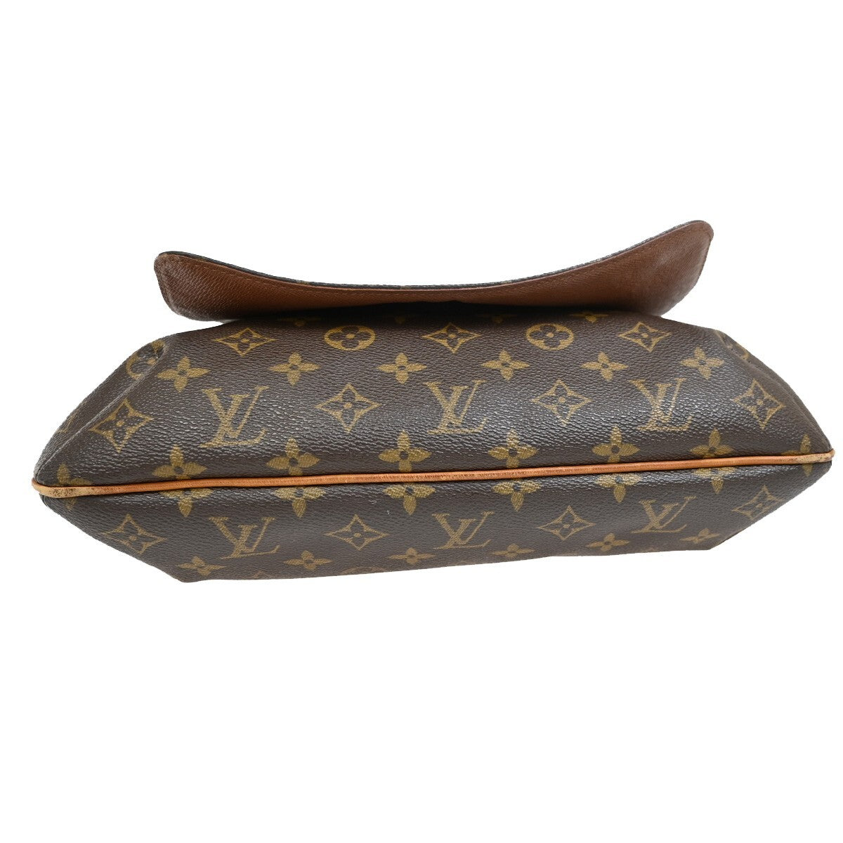 Louis Vuitton Musette Handbag Monogram Canvas, BROWN, CANVAS, Shoulder bag