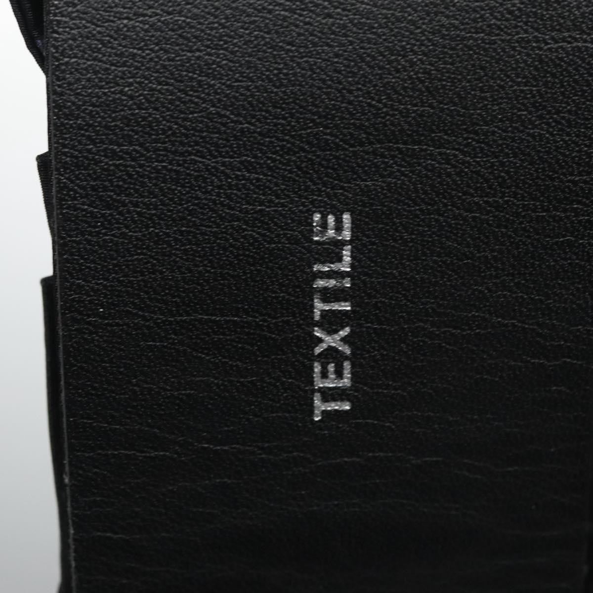 Chanel Vintage bow belt Leather, BLACK, LEATHER, Belts