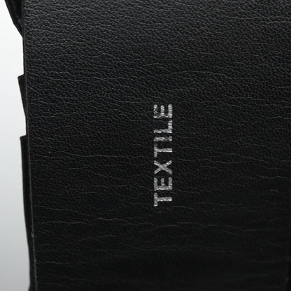 Chanel Vintage bow belt Leather, BLACK, LEATHER, Belts