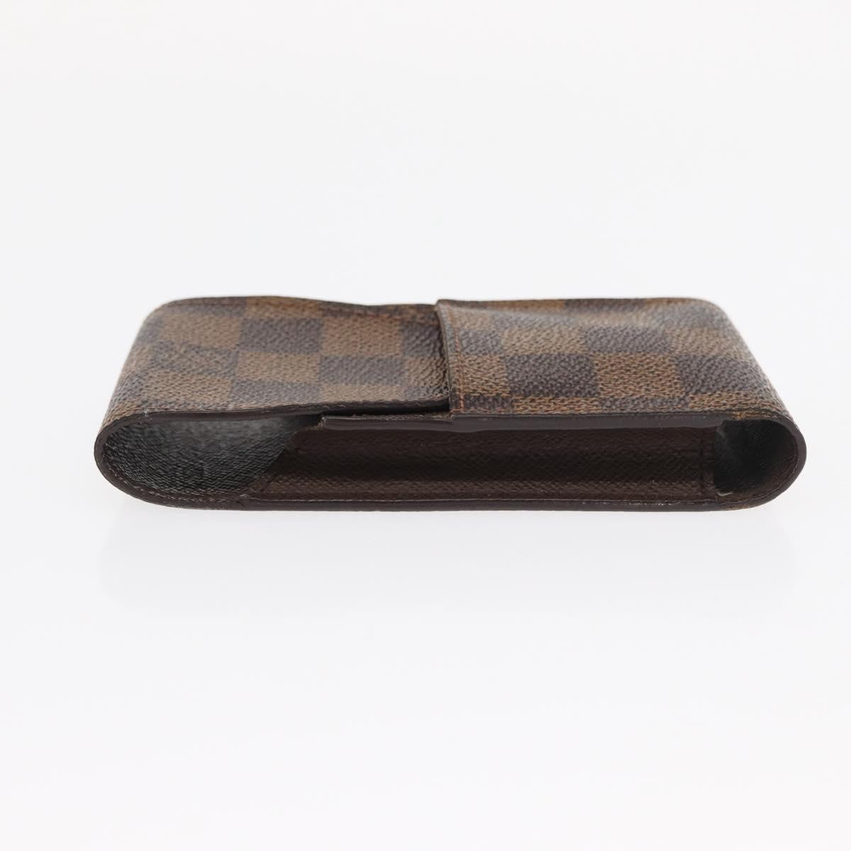 Louis Vuitton Etui Cigarette Case Monogram canvas, BROWN, CANVAS, Wallets