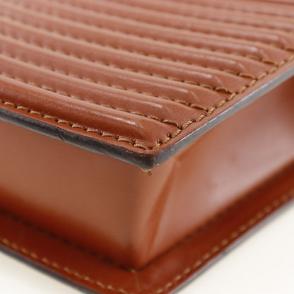 Louis Vuitton Prebourg Shoulder Bag Epi Leather, BROWN, LEATHER, Shoulder bag