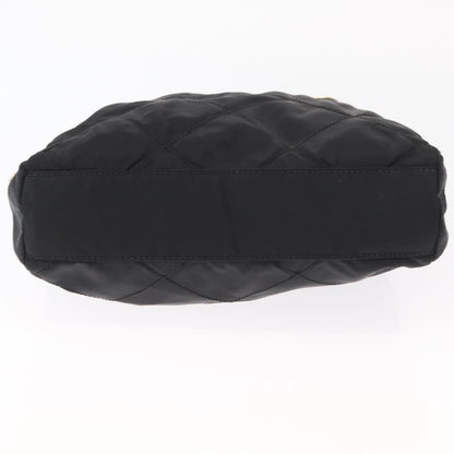 Prada Re-Edition 1995 Chain Tote Quilted Re-Nylon, BLACK, NYLON, Shoulder bag
