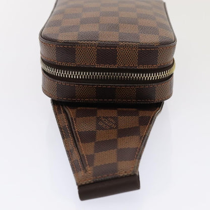 Louis Vuitton Geronimos Waist Bag Damier, BROWN, CANVAS, Shoulder bag