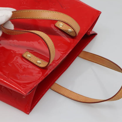 Louis Vuitton Reade Handbag Monogram Vernis, RED, PATENT_LEATHER, Handbag