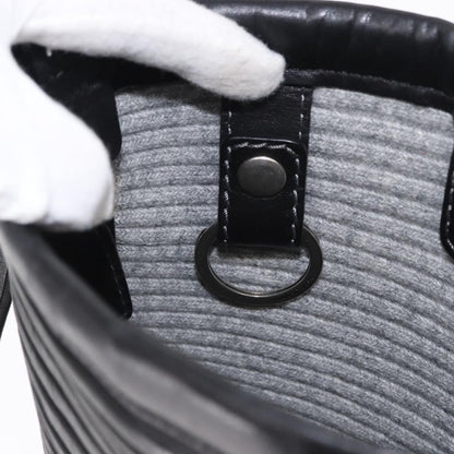 Salvatore Ferragamo Gancini Shoulder Bag Leather, BLACK, LEATHER, Shoulder bag