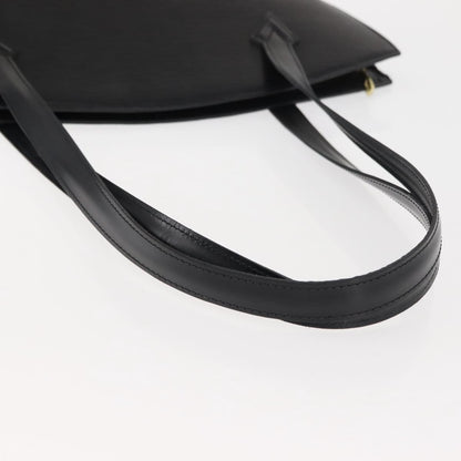 Louis Vuitton Saint Jacques Handbag Epi Leather, BLACK, LEATHER, Shoulder bag