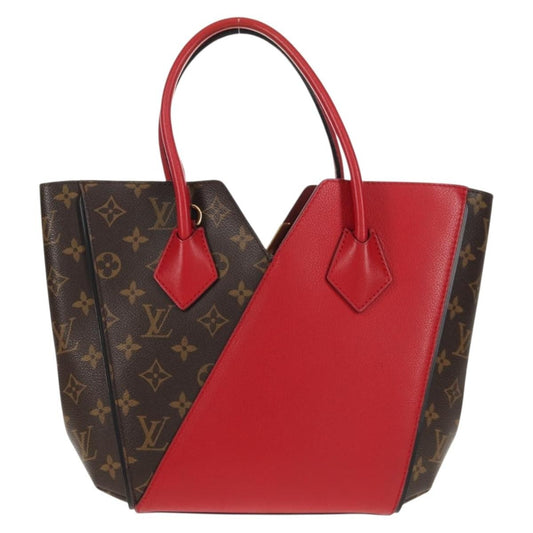 Louis Vuitton Kimono Handbag Monogram Canvas and Leather, Red, Canvas, Handbag