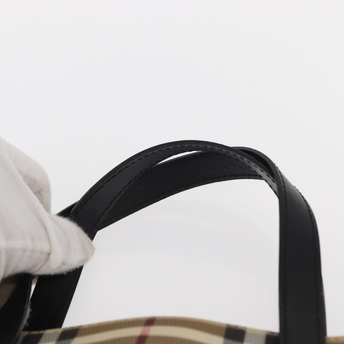 Burberry Top Handle Tote Nova Check Canvas, BEIGE, CANVAS, Handbag